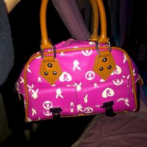 Playboy rare pink color monogram purse early 2000s hue gf holly had same one lol